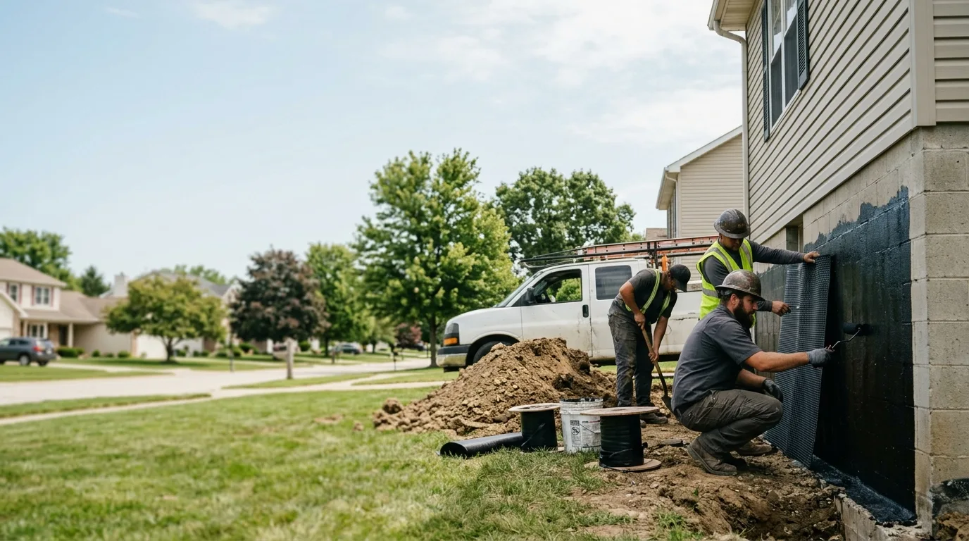 Basement Waterproofing in Pottersdale, PA near me